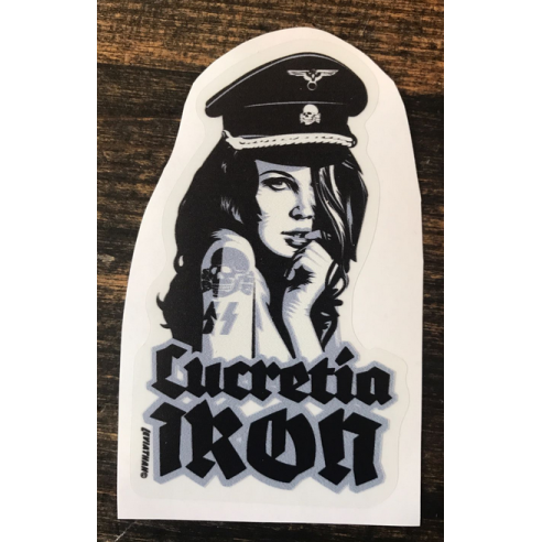 LUCRETIA IRON - Sticker