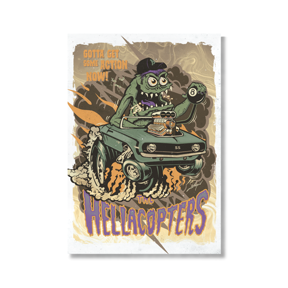 THE HELLACOPTERS - Poster