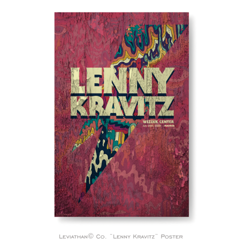 LENNY KRAVITZ - Poster