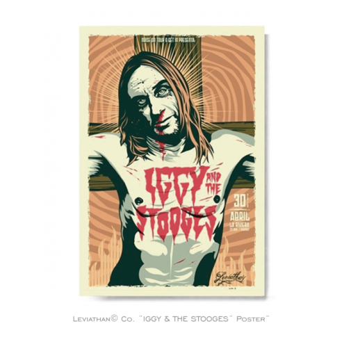 IGGY & THE STOOGES - Poster