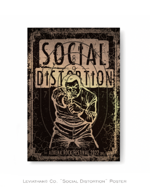 SOCIAL DISTORTION - Poster
