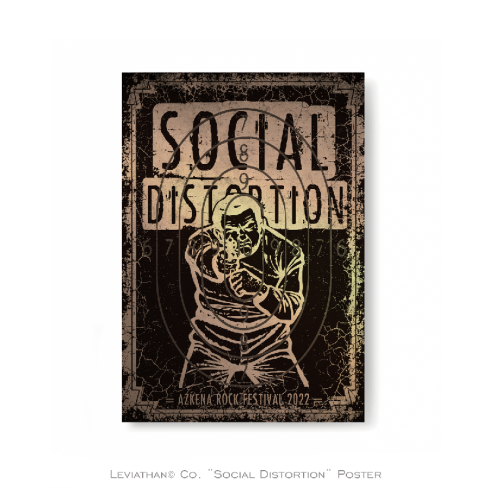 SOCIAL DISTORTION - Poster