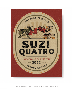 SUZI QUATRO - Poster