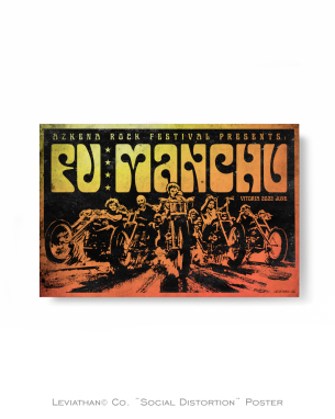 FU MANCHU - Poster