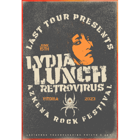 LYDIA LUNCH - Poster