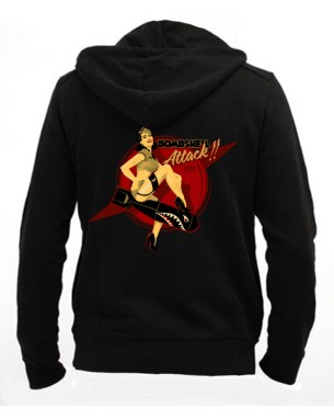 Bombshell Attack - Women - SOLD OUT - Zip Hoodie