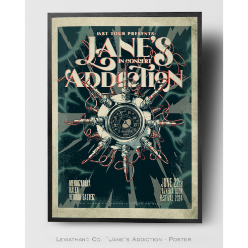 JANE'S ADDICTION - Poster