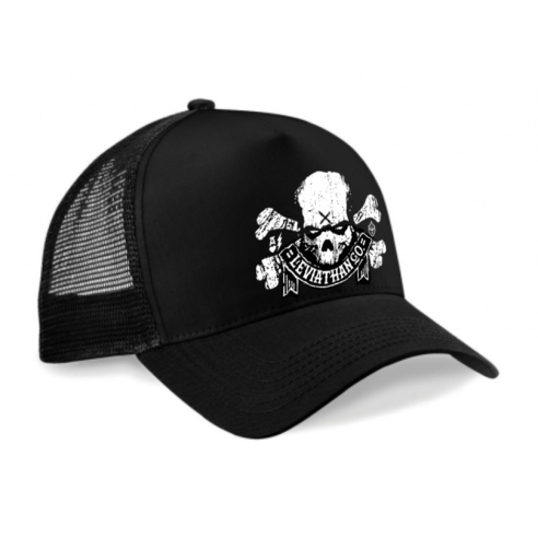 DARKNESSKULL - Black Trucker Cap