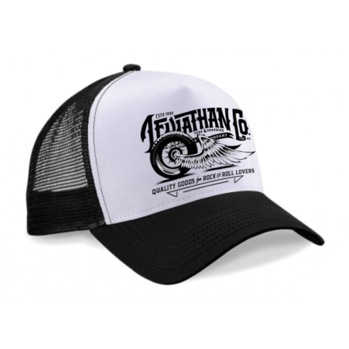 WINGS OF FREEDOM - B/W Trucker Cap