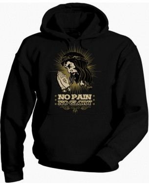 No Pain No Glory - Men Hoodie