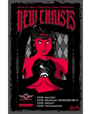 NEW CHRISTS - 2008 Tour Poster