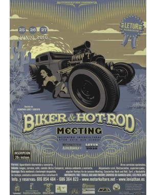 Biker & Hot Rod Meeting 2010 - Poster