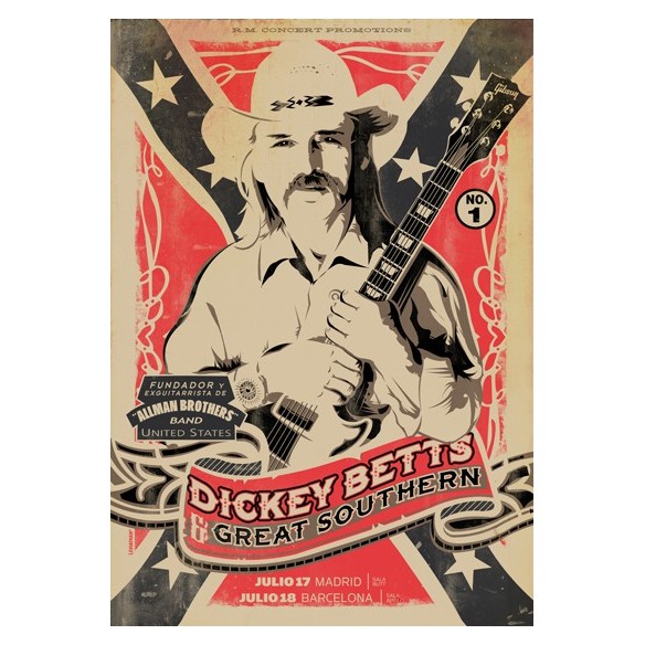 DICKEY BETTS - Poster
