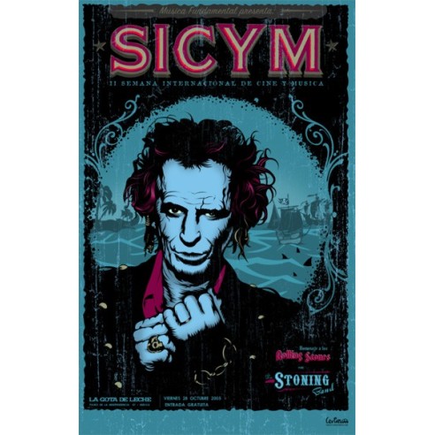 SICYM - Keith Richards Poster